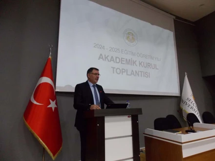 2024-2025 Eğitim Öğretim Yılı Akademik Kurul Toplantısı Yapıldı